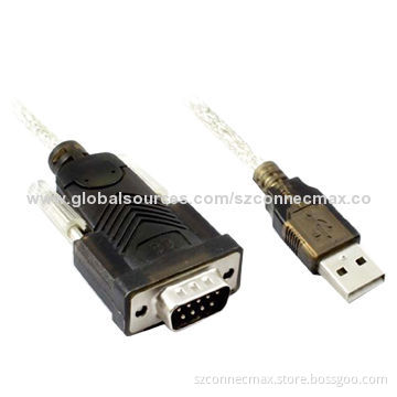 USB to DB9 RS232 Adapter Cables with Screw, Over 1Mbps Data Transfer Rate